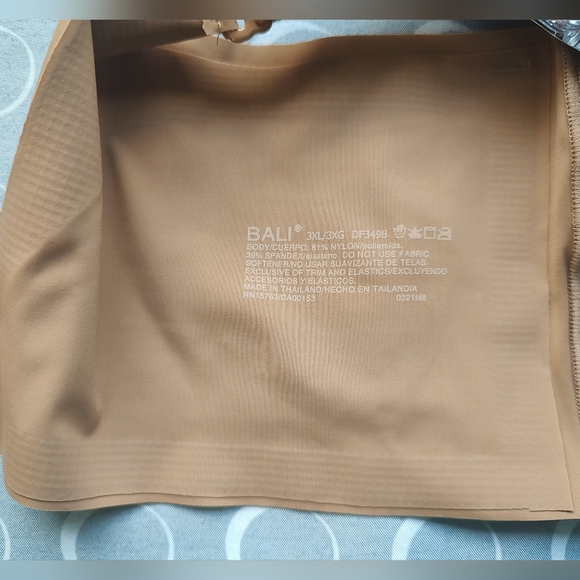 Bali lined underwire bra 3XL - Picture 4 of 6